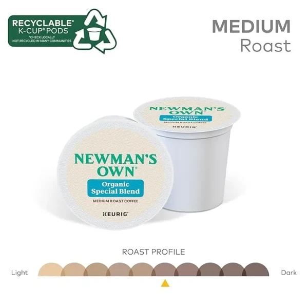 Newman's Own Organics Special Blend Keurig Single-Serve K-Cup Pods - Image 4