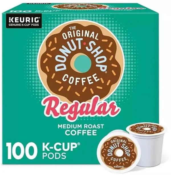 The Original Donut Shop Regular K-Cups, Medium Roast Coffee Pods, 100 Count - Image 2