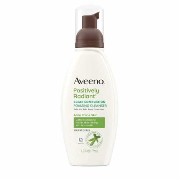 AVEENO CLEAR FOAM CLNSR 6oz